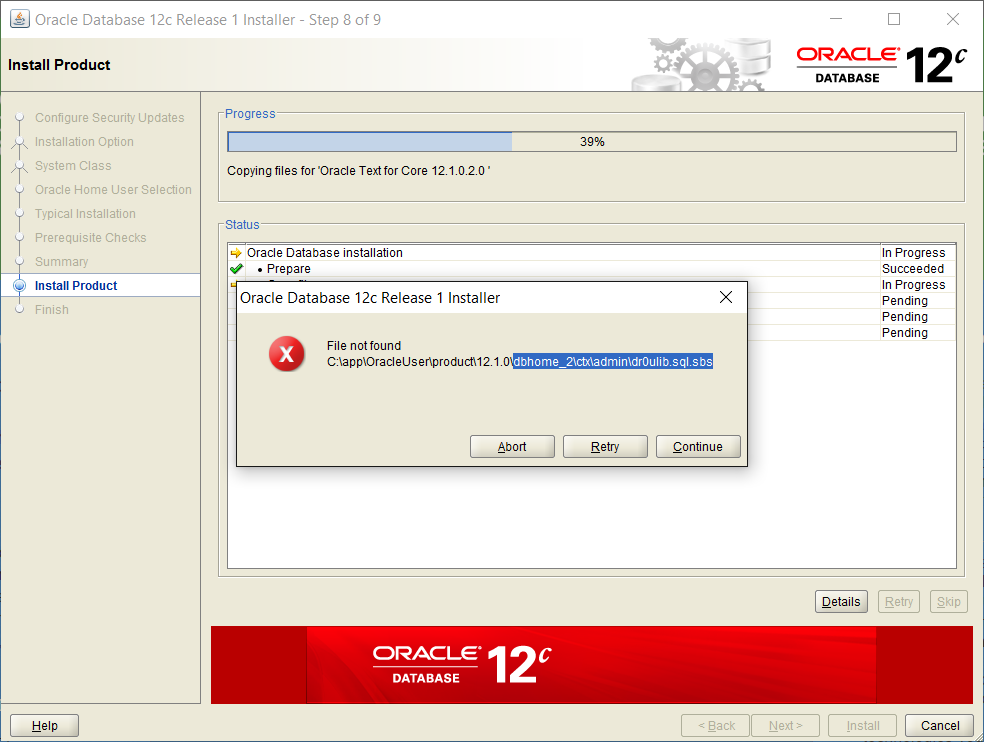 oracle_12c_instalace_chyba_file_not_found